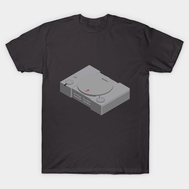 PS1 merch T-Shirt by RACHIDI